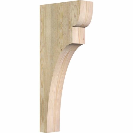 Ekena Millwork Yorktown Rough Sawn Corbel, Douglas Fir, 4"W x 12"D x 28"H COR04X12X28YOR00RDF